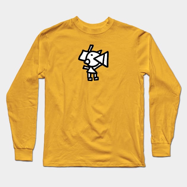 Pizzaman Long Sleeve T-Shirt by andrewstoveken